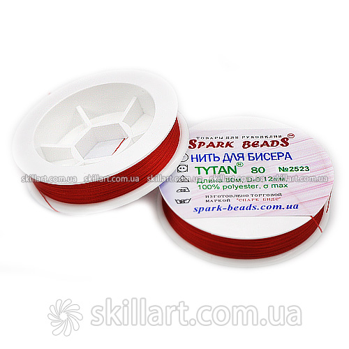 Нитки для бисера Tytan 80 Spark Beads (80м), 2523